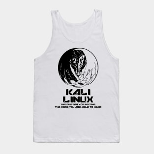 Backtrack Kali Linux Dragon Programming and Computer Tank Top